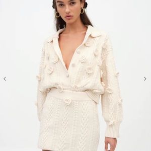 For Love & Lemons Mel Henley sweater